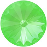Cabujón PureCrystal 1122 Rivoli 14 mm - Cristal Verde Eléctrico Ignite x1