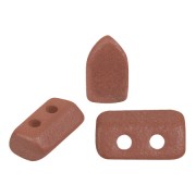 Cuentas de vidrio Piros® by Puca® 2x5 mm - Vogue Terracota Mate x10g
