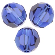 Cuentas - Cuentas redondas PureCrystal 5000 8 mm - Reinvented Dark Sapphire x1 Cuentas redondas PureCrystal 5000 8 mm - Reinvented Dark Sapphire x1