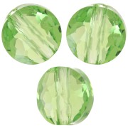 Cuentas - Perla plana redonda - 8 mm - Thin Round PureCrystal 5034 - Peridoto reinventado x1 Perla plana redonda - 8 mm - Thin Round PureCrystal 5034 - Peridoto reinventado x1