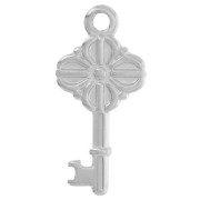 Colgante llave antigua 25,5x12 mm - acero inoxidable 304L x1