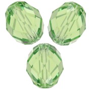 Cuentas - Oliva Briolette PureCrystal 5044 oliva perla 9,5x8 mm - Reinvented Peridot x1 Oliva Briolette PureCrystal 5044 oliva perla 9,5x8 mm - Reinvented Peridot x1