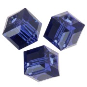 Cuentas - Cubo PureCrystal 5601 6 mm - Reinvented Dark Sapphire x1 Cubo PureCrystal 5601 6 mm - Reinvented Dark Sapphire x1
