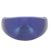 Accesorio para el pelo - para coletero elástico - 52x28 mm en resina metalizada azul noche