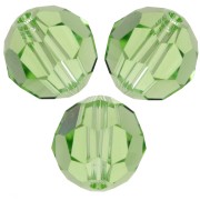 Cuentas - Cuenta redonda PureCrystal 5000 8 mm - Reinvented Peridot x1 Cuenta redonda PureCrystal 5000 8 mm - Reinvented Peridot x1