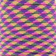 Paracord - Cordón de paracaídas plano de 4 mm - Rosa - Amarillo - Azul x1m