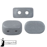 Cuentas de cristal Lipsi® de Puca® 4x6 mm - Vogue Gris Medio Mate x10g