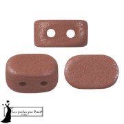Cuentas de cristal Lipsi® de Puca® 4x6 mm - Vogue Terracotta Mat x10g