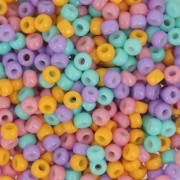 Rosa - Miyuki Rocalla Mix 8/0 - Campo de flores x8g Miyuki Rocalla Mix 8/0 - Campo de flores x8g