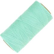 Bobina de hilo encerado Linhasita para micro macramé 0,35 mm - Verde Menta (1444) x448m
