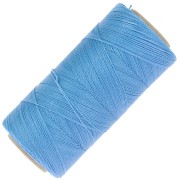 Bobina de hilo encerado Linhasita para micro macramé 0,50 mm - azul maya(1443) x335m