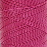 Bobina de hilo encerado Linhasita para micro macramé 0,75 mm - Rosa Brillante (1435) x228m