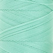 Bobina de hilo encerado Linhasita para micro macramé 0,75 mm - Verde Menta (1444) x228m