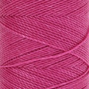 Bobina de hilo encerado Linhasita para micro macramé 1 mm - Rosa brillante (1435) x168m