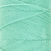 Bobina de hilo encerado Linhasita para micro macramé 1 mm - Ice Mint (1436) x168m