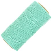 Bobina de hilo encerado Linhasita para micro macramé 1 mm - Verde Menta (1444) x168m