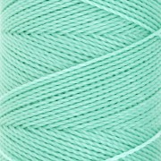 Bobina de hilo encerado Linhasita para micro macramé 1 mm - Verde Menta (1444) x168m