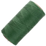 Bobina de hilo encerado Linhasita para micro macramé 0,35 mm - Verde oscuro (87) x448m