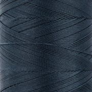 Bobina de hilo encerado Linhasita para micro macramé 0,35 mm - Azul Tormenta (202) x448m