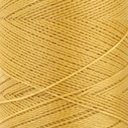 Bobina de hilo encerado Linhasita para micro macramé 0,5 mm - Mostaza (1466) x335m