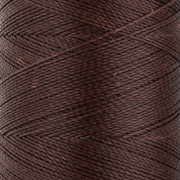 Bobina de hilo encerado Linhasita para micro macramé 0,5 mm - Cacao (667) x335m