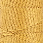 Bobina de hilo encerado Linhasita para micro macramé 1 mm - Mostaza (1466) x168m