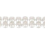 Swarovski Malla de Cristal 40001 2 filas 5.3 mm Light Colorado Topaz x5cm