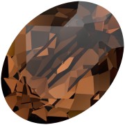 Ovalo - Cabujón PureCrystal 4120 8x6 mm - Topacio ahumado reinventado x1 Cabujón PureCrystal 4120 8x6 mm - Topacio ahumado reinventado x1