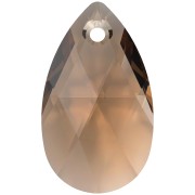 Lágrima - Teardrop PureCrystal 6106 22 mm - Topacio ahumado claro reinventado x1 Teardrop PureCrystal 6106 22 mm - Topacio ahumado claro reinventado x1