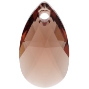colgante - Teardrop PureCrystal 6106 16 mm - Topacio ahumado claro reinventado x1 Teardrop PureCrystal 6106 16 mm - Topacio ahumado claro reinventado x1