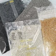 Paquete de 50 g de Miyuki Delica 11/0 DB2521 - Forrado de oro de 24 quilates