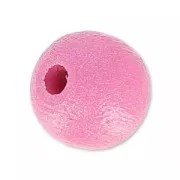 Redondas de madera 8 mm Rosa nacreado x20