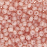 Cuentas Preciosa Rocalla 8/0 de 3 mm - Solgel - Marrón 2, teñido en color alabastro, 20 g