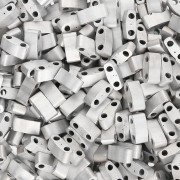 Miyuki Half Tila Beads 5x2.3x1.9mm HTL-55114 - Negro Labrador Full Mat x10g