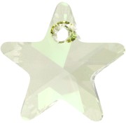 PureCrystal Colgante Estrella 6715 14 mm - Cristal Verde Luminoso x1