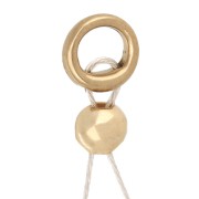 Anillos de protección lisos de 5 mm para alambre de 0,7 mm - Acero inoxidable 316L x4