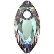 PureCrystal Marquise Cut 6437 9x4.5 mm Colgante - Cristal Vitrail Light x1