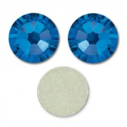 Cristal Swarovski 3 mm Capri Azul strass adhesivo x36
