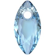 Colgante Swarovski talla marquesa 6437 9x4,5 mm - Aguamarina x1