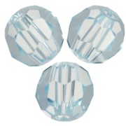 Swarovski 5000 perlas redondas de 4 mm - Azore claro x20