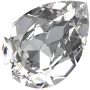 Cabujón PureCrystal 4320 6 x 4 mm - Cristal x1
