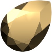Cabujón PureCrystal 4320 6x4 mm - Crystal Aurum x1