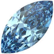 Lente PureCrystal 4210 10x5 mm - Aguamarina x1