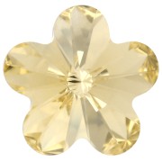 Cabujón de flor PureCrystal 4744, 10 mm - Reinvented Dark Jonquil x1