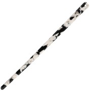 Horquilla con agujero - Caparazón de tortuga - Negro - Beige x1