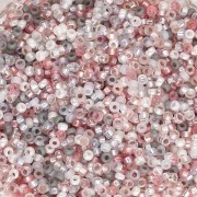 Mezcla de Rocallas Miyuki 15/0 MIX-51 - Piedra lunar x8 g