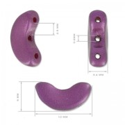 Arcos® par Puca® 5x10 mm Dark Plum Metallic Mat x10g