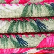 Cordon de algodon tubular 4 - 6 mm