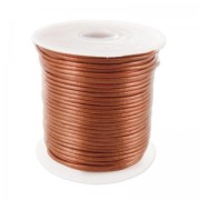 Cordón de cuero 1 mm Cuivré Métallisé x 25 m
