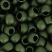 Dark Olive - Rocalla Toho 6/0 TO6R0617 - Dark Olive Mat x8g Rocalla Toho 6/0 TO6R0617 - Dark Olive Mat x8g